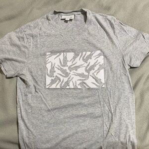 Gray Graphic Lacoste T-Shirt